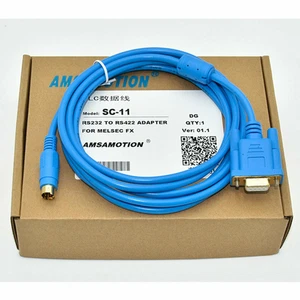 SC-11 SC11 FOR serial FX/1N/0S/3U/3G series PLC programming cable New1PC  - Picture 1 of 4