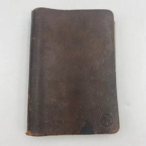 RARE Antique 1800s Nelson's Bible Atlas Old Testament YMCA Leather READ - Picture 1 of 9