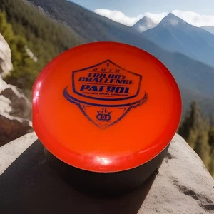 Patrol | Lucid Red/Black 174g (2018 Trilogy Challenge) Rare Mid Range Disc Golf - Picture 1 of 24
