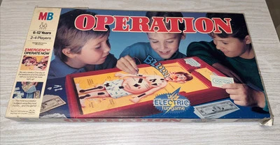 Operation Game by MB Games : Version 4255-02 Long Box Electronic fun Game - Image 1 of 4