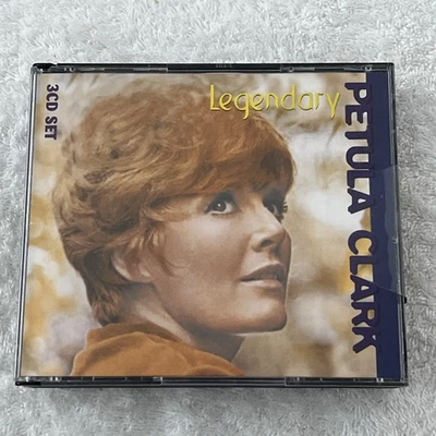 PETULA CLARK "LEGENDARY" RARE BMG AUSTRALIA 3 x CD BOX SET NEW & SEALED  - Image 1 of 4