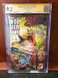 Wolverine Revenge Red Band #1 Signed Jonboy Myers CGC 9.2 Signature Series  - Picture 1 of 6
