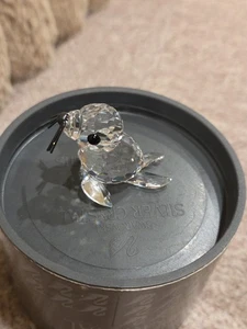 Swarovski Crystal Mini Baby Seal 🦭 Figurine with Box Made In Austria Old Stock - Picture 1 of 5