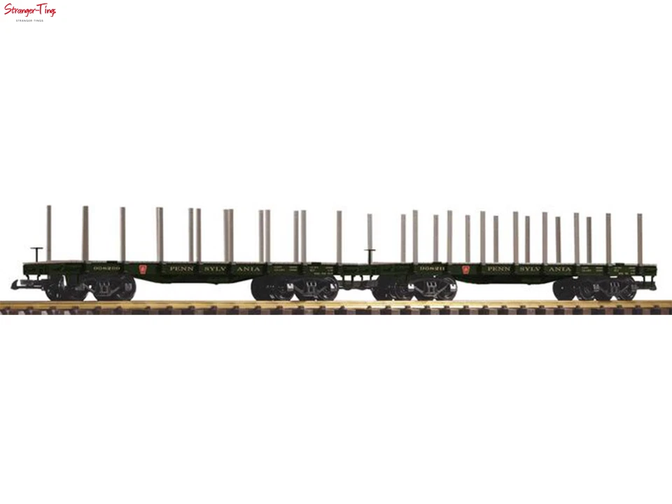 Piko Santa Fe Stake Wagon Set (2) G Gauge - Image 1 of 1