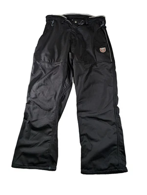 686 Black Fleece Lined Winter Pants Adult Size SMALL 30x28 Snowboard Ski Active - Image 1 of 4