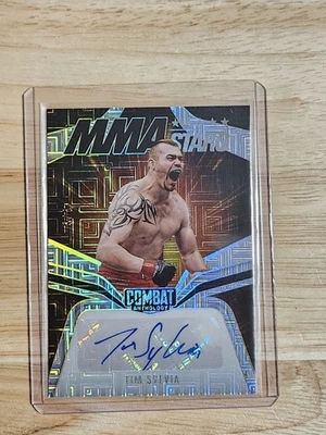 Tim Sylvia 2025 Panini Antología de Combate Estrellas MMA Autógrafo Círculo Cuadrado/8 Foto 1 de 4