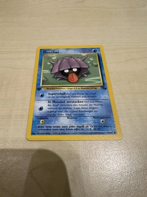 Muschas 1. Edition | Fossil 54/62 | Pokemon Karte Deutsch  - Bild 1 von 4