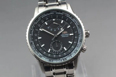 Reloj Automático Hombre DE COLECCIÓN Orient King Master World Time FA02-C6 GMT JAPÓN Foto 1 de 4