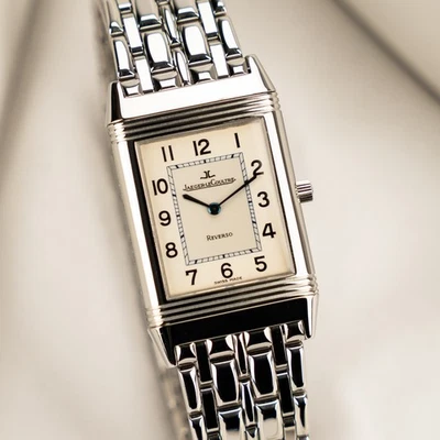 Jaeger-LeCoultre Reverso Classique Unisex Edelstahluhr - Full Set - Bild 1 von 4