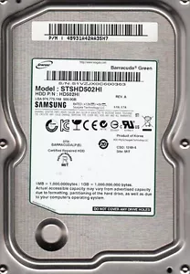 STSHD502HI  p/n: 48931A42AA35H7 site: MIT  500GB SATA  A3-10 - Picture 1 of 3