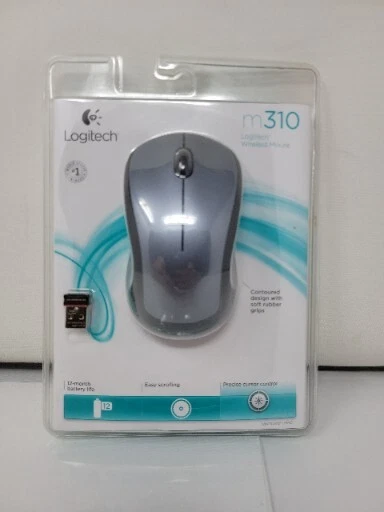 Logitech M310 Wireless High-Def 2.4GHz Optical Mouse w/Receiver 910-001675 NEW - Image 1 of 2