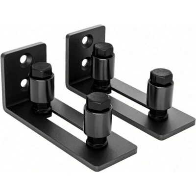 2✖ Adjustable Wall Floor Guide for Sliding Barn Door Hardware Kit Wall-mounted - Image 1 of 4
