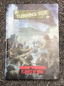 Flames of War FOW Turning Tide sauce book. Hardback 2010 - Picture 1 of 5