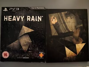 Heavy Rain PlayStation 3 PS3 Special/Limited Edition Sleeve and Slipcase UK PAL - Picture 1 of 4
