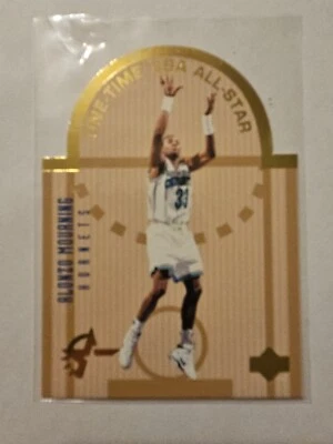 1994 Upper Deck Alonzo Mourning #E2 NBA All-Star Die-Cut Hornets - Image 1 of 2