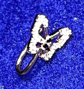 Brand New Gold Plated Butterfly Nose/Ear Clip-On Jewelry Never Worn CUTE!! - Picture 1 of 3