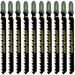 10pcs Jigsaw Blade Set T-Slot Fitting Jig Saw Plastic Wood T144D fit Bosch UK - Picture 1 of 4