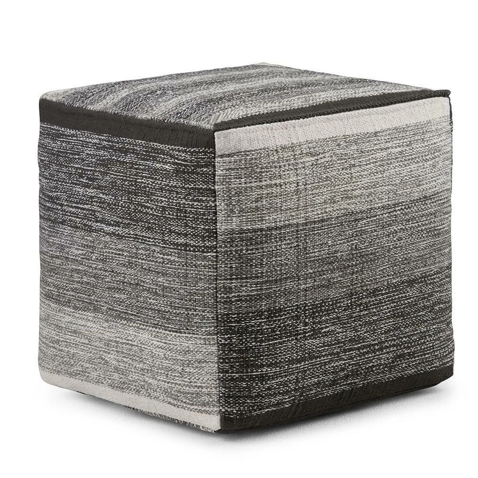 Naya 16 in Wide Cube Pouf - Image 1 of 4