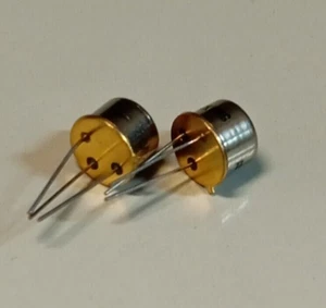 2N5322 transistor 2N 5322 NOS Lot 2 Pcs F4h32/1 - Bild 1 von 3