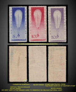 1933 RUSIA ESTRATOSTAT URSS NUNCA H O VEY MUY LH SCT.C37-C39 MI.453-455 - Imagen 1 de 1