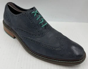 Cole Haan Colton Winter Shoe Men's 11 Gray Leather Wingtip Oxford C11895 - Picture 1 of 10