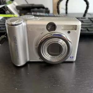 Canon PowerShot A80, 4.0 Megapixels, 3X Optical Zoom -- AS IS - Picture 1 of 6
