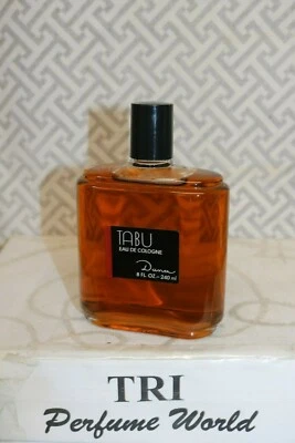 TABU by Dana Eau de Cologne Mujer Splash * Dab-on 8.0 fl. oz. Vintage Foto 1 de 2