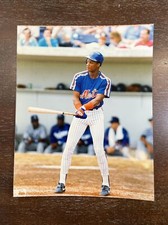 New York Mets DARRYL STRAWBERRY Glossy 8x10 Photo Baseball Print *Noles2148*