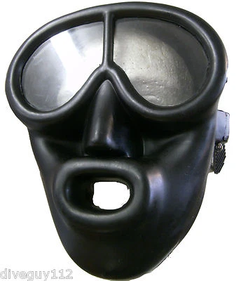 Full Face Scuba Diving Dive Mask BK/BK FFM FM61 - Image 1 of 4