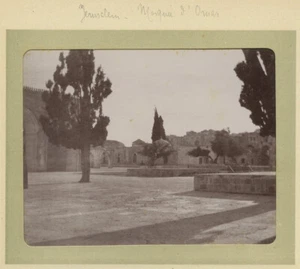 Israël. Jérusalem. Mosquée d'Omar. Citrate circa 1900. - Foto 1 di 1
