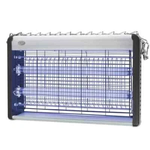 ZANZARIERA ELETTRICA 2 LAMPADE UV CONTRO ZANZARE INSETTI MOSCHE INTERNO ESTERNO - Foto 1 di 2