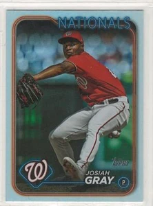 Josiah Gray 2024 Topps Series 2 Rainbow foil parallel #402 Nationals - Picture 1 of 1