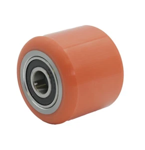 Roller Pallet Truck Polyurethane / Steel 80 x 70 mm, Fork Roller, Cheap, Durable - Picture 1 of 2