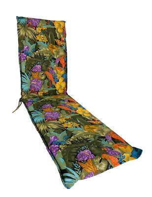 Relaxliegenauflage Amazonas 180x50x6cm Sonnenliege Garten Kissen Polster bunt - Bild 1 von 3