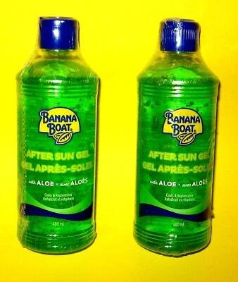 Lot of 3 -Aloe Vera Soothing After Sun Gel 16 oz- Banana Boat - Image 1 of 4