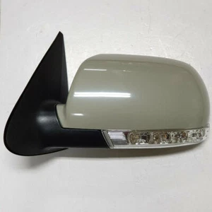 Genuine 87610 2B510 Left LED Side Mirror Assembly for 2007 2011 Hyundai Santa Fe - Picture 1 of 16
