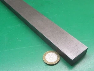 4140 Alloy Steel Bar, 1/2" Thick x 1.25" Wide x 72" Length - Picture 1 of 11