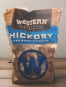 Chips para fumar barbacoa de nogal americano Western Premium 180 pulgadas cúbicas para sabor a parrilla - Imagen 1 de 2