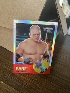 2007 Topps Chrome Heritage Refractor WWE Kane #21 - Picture 1 of 2