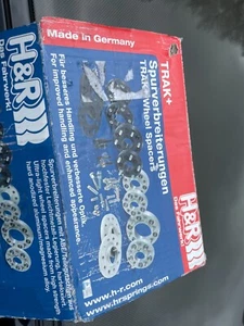 H&R Spacers 2x20mm 4055664 for BMW 1, 2, 3, 4, 5, 6, 7, 8, i3, i4, iX, iX3, X1 - Picture 1 of 6