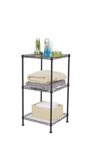 Scaffale Carrello Portaoggetti Cucina 3 Livelli Utilità Workstation Stand Ripiani Regolabile - Foto 1 di 4