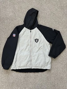Oakland Raiders Reebok Jacket Large - Picture 1 of 12
