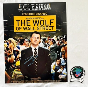 Leonardo Dicaprio Signed 11x14 Beckett BAS The Wolf of Wall Street COA - Picture 1 of 1