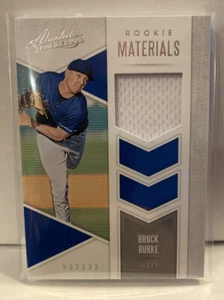 Absolute Baseball Rookie Materials Brock Burke No. ARM-BR - Picture 1 of 2