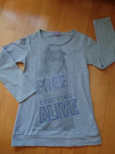 Langarmshirt hellgrau - sehr schön - Mädchen - Bild 1 von 3