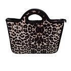 Macbeth Collection Padded Laptop Case By Margaret Josephs Leopard Print