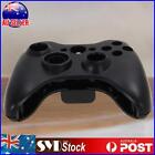 Wireless Controller Full Case Shell Cover + Buttons For Xbox 360 Black