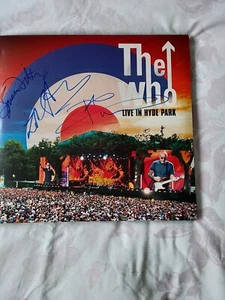 The Who Live At Hyde Park Signed +Extras - Picture 1 of 4