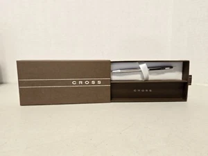 CROSS Rolling Ball Pen Stylo Roller Lustrous Chrome, New in Box See Description - Picture 1 of 6
