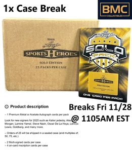 Shaquille O'Neal 2025 Leaf Metal Sports Heroes 1x Solo Case Break #13 - Bild 1 von 1